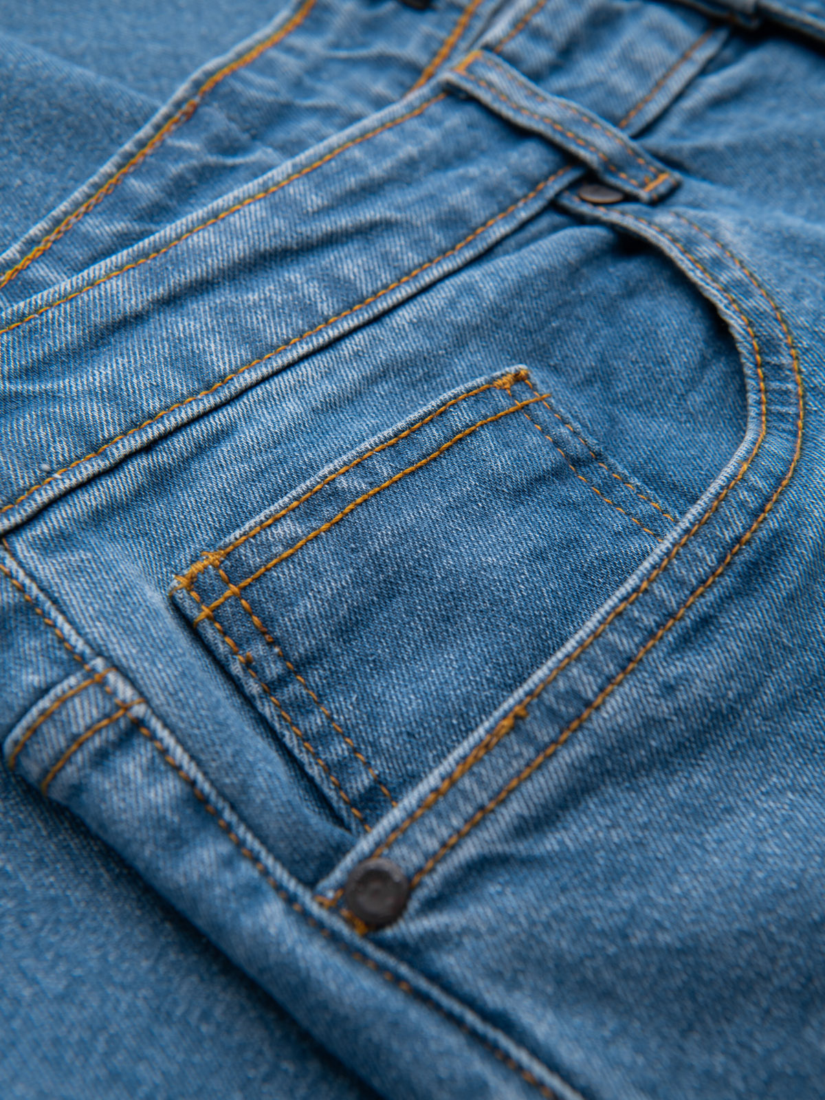 Pánske rifle Ombre Regular Fit modré