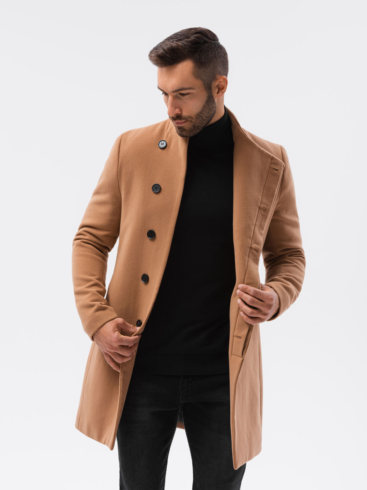 Palton barbati, Ombre