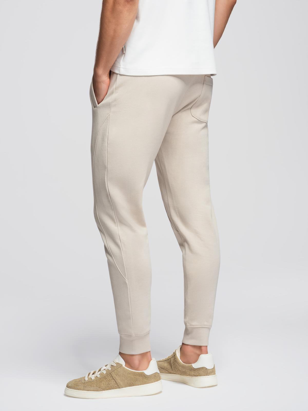 Ombre Men&#039;s jogger sweatpants - light beige