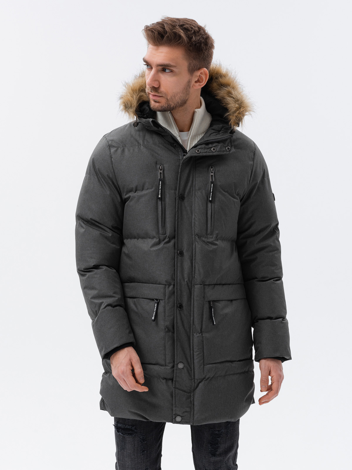 Ombre Men&#039;s winter jacket