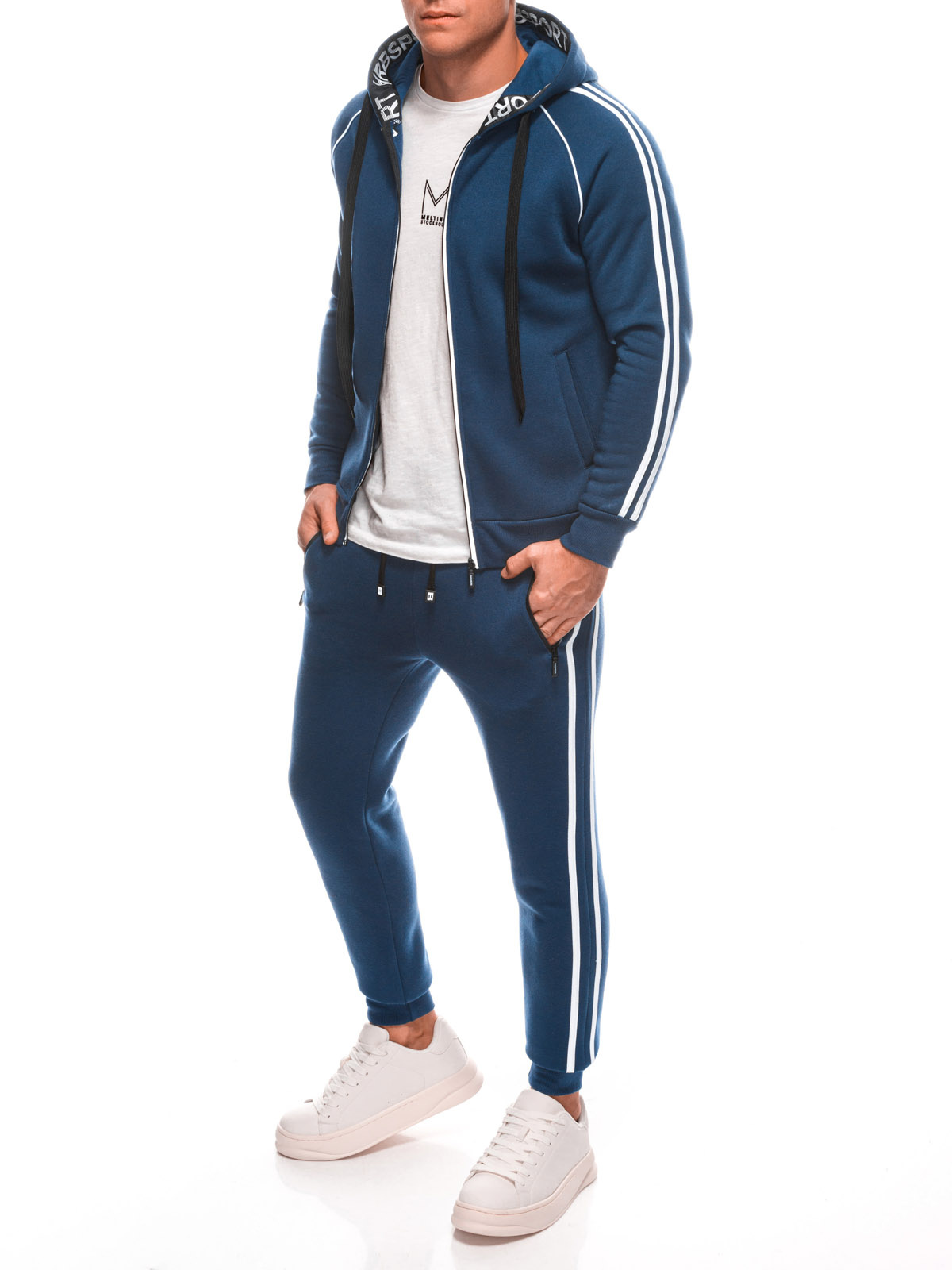 Edoti Men's sweatshirt + sweatpants set