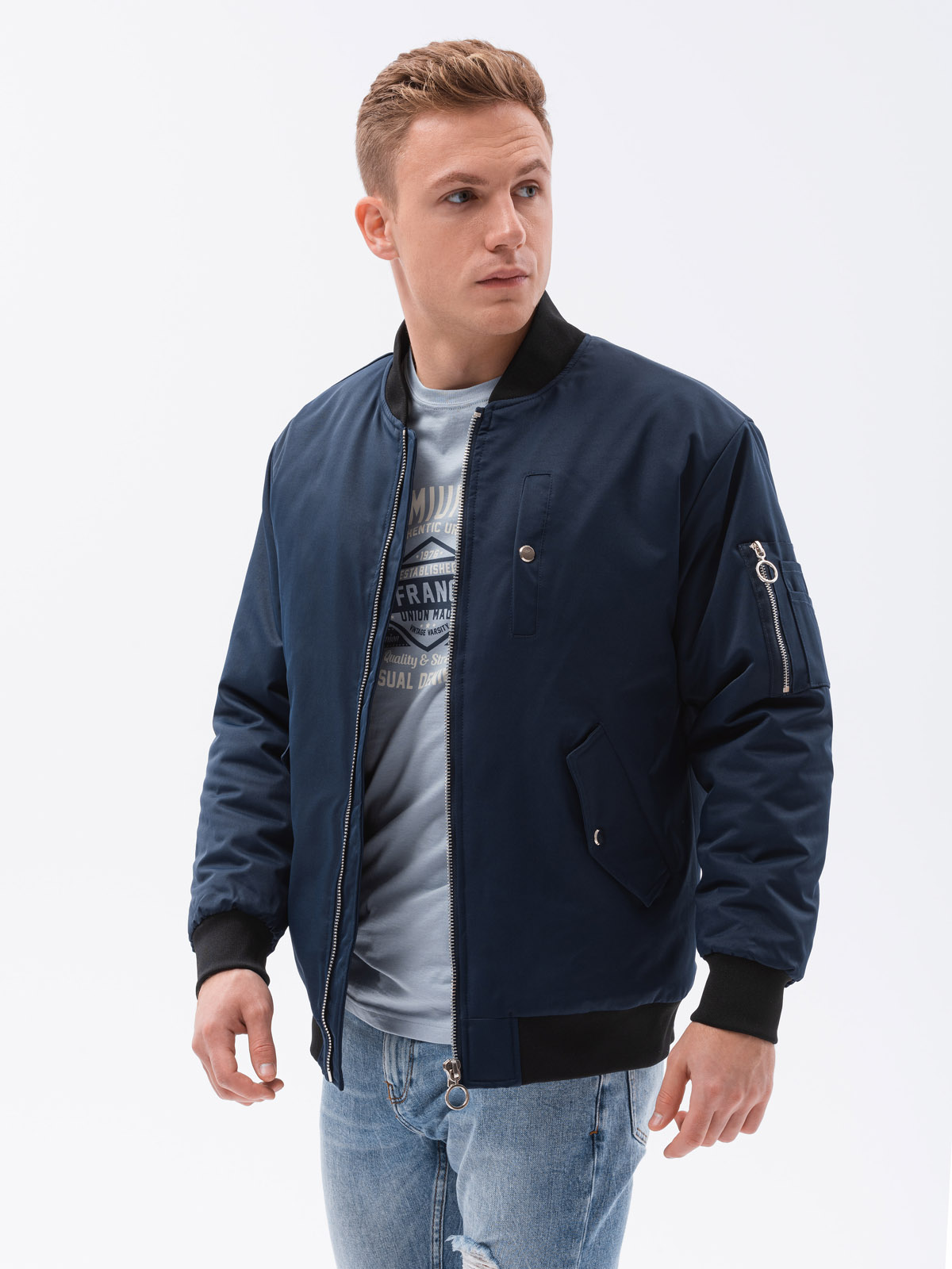 Men's jacket Ombre Bomber
