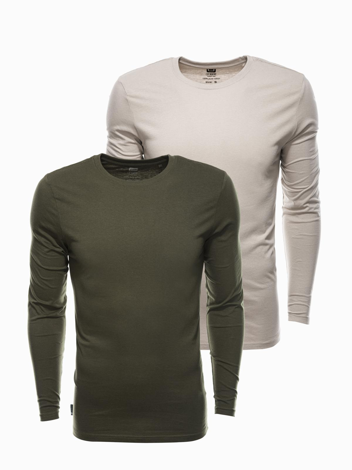 Ombre Men's long sleeve longsleeve set 2-pack