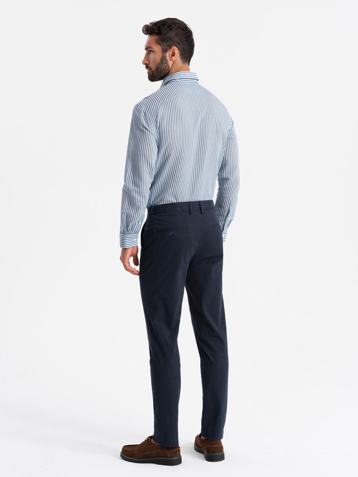 Ombre Men&#039;s uniform REGULAR FIT chino pants - navy blue