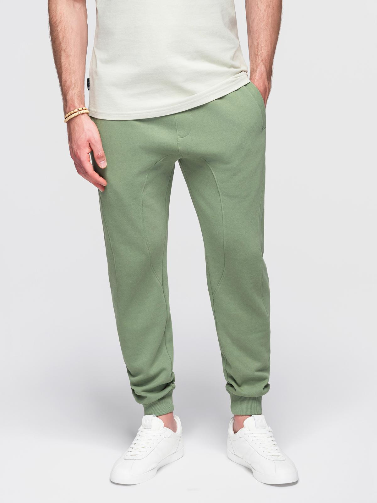 Ombre Men's jogger sweatpants - green