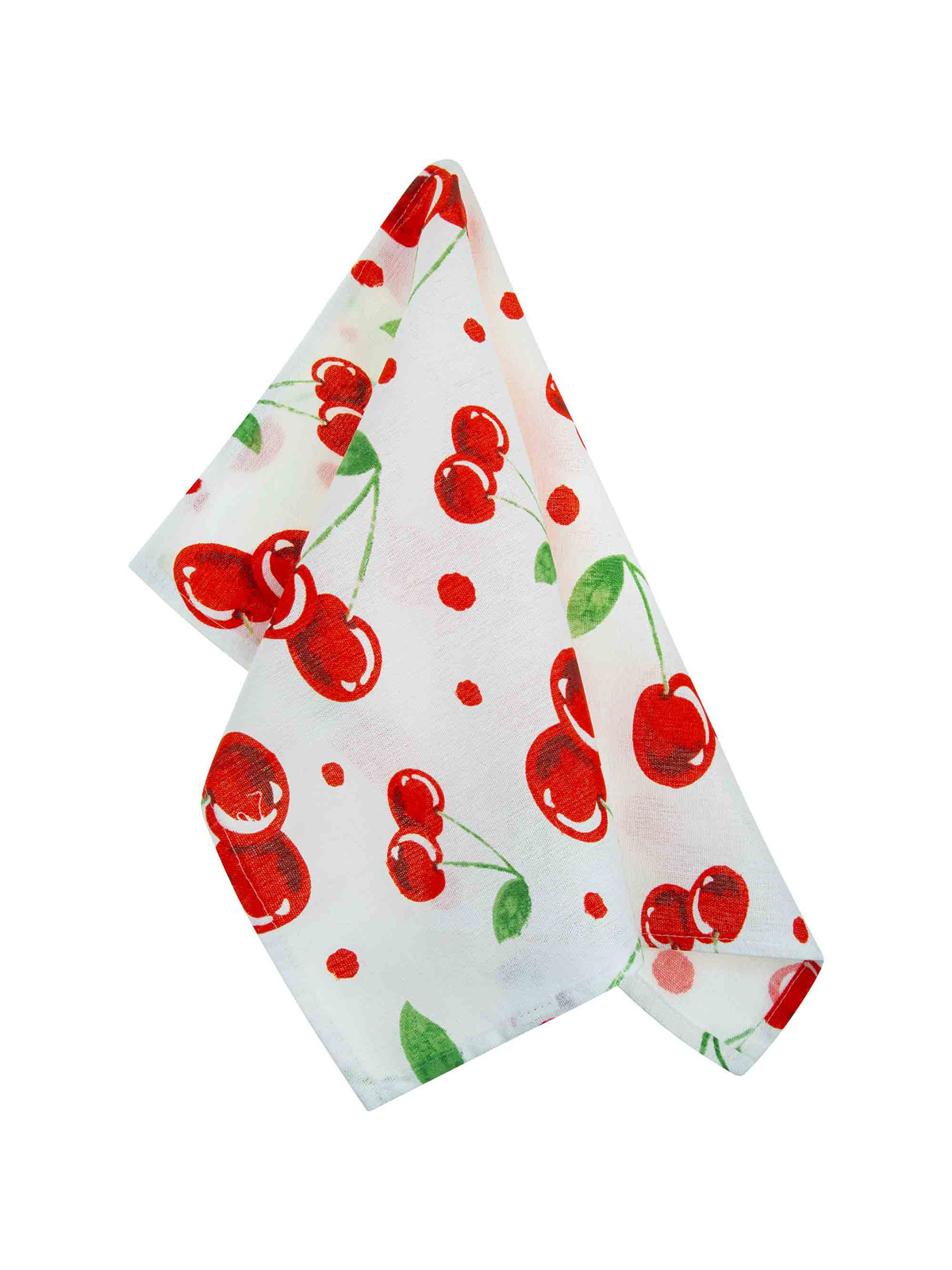 Levně Edoti Kitchen towel Cherry 45x65 A713