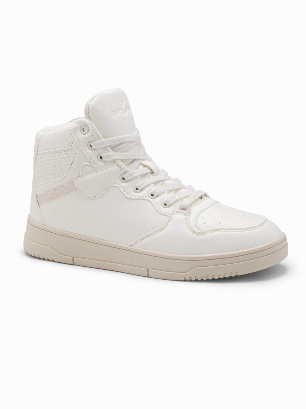 Ombre Insulated men&#039;s high top sneaker shoes - white