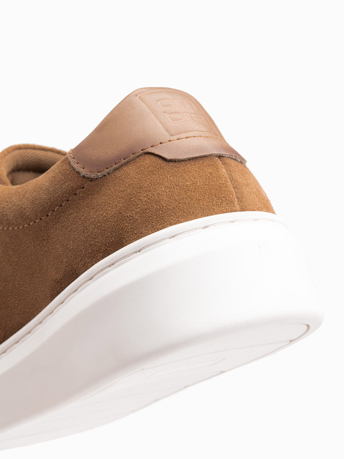 Ombre Classic men&#039;s soft suede sneaker shoes - light brown