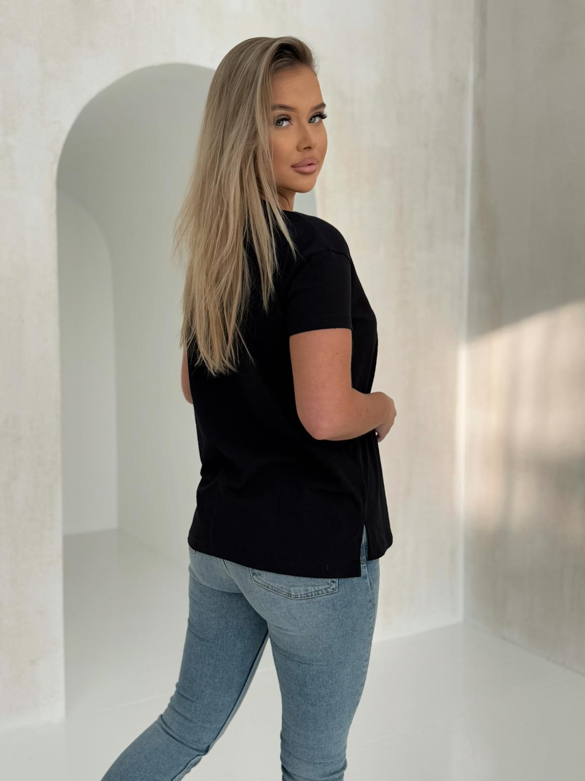 Edoti T-shirt oversize SL