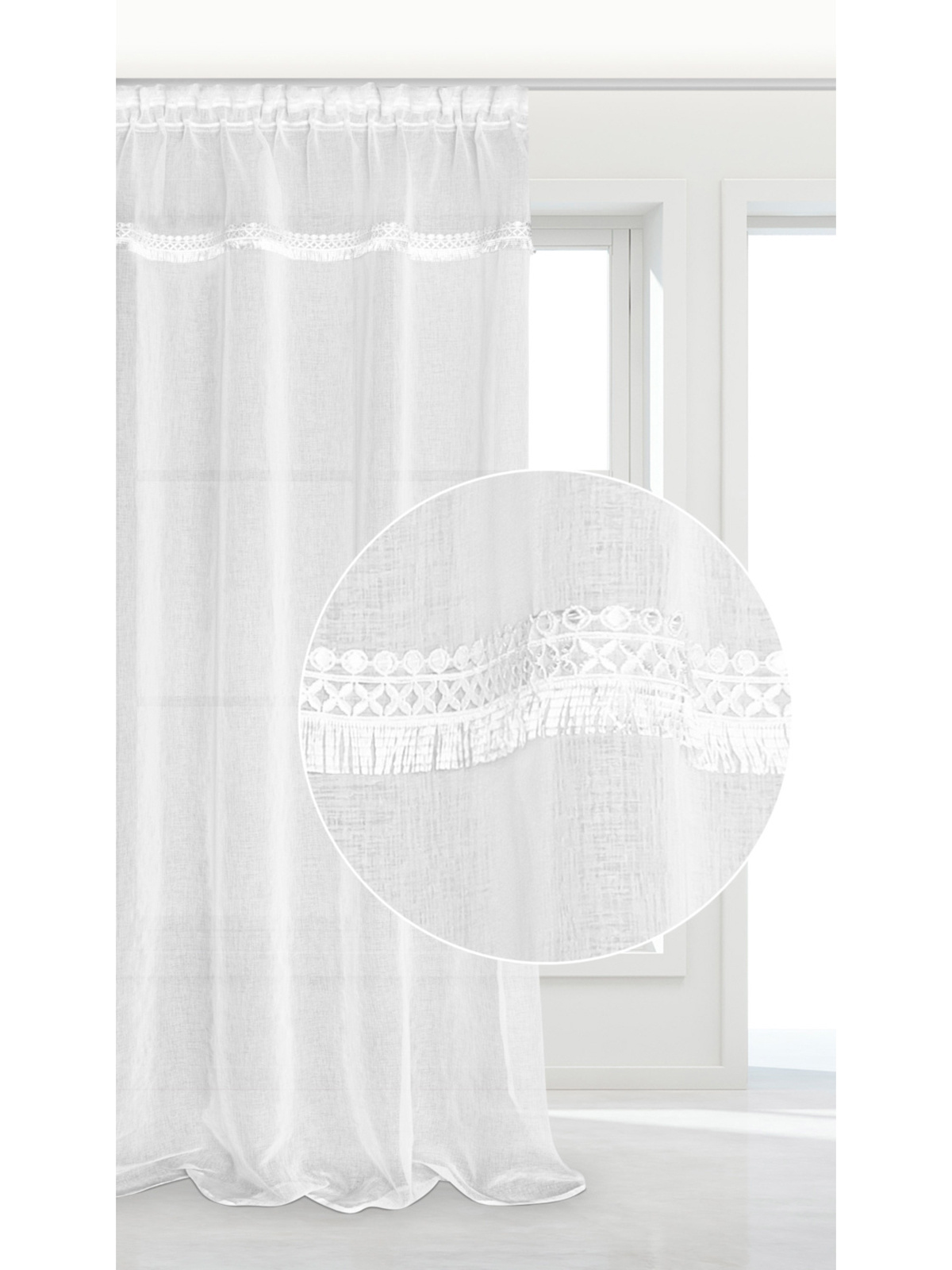 Edoti Frost Curtain A634