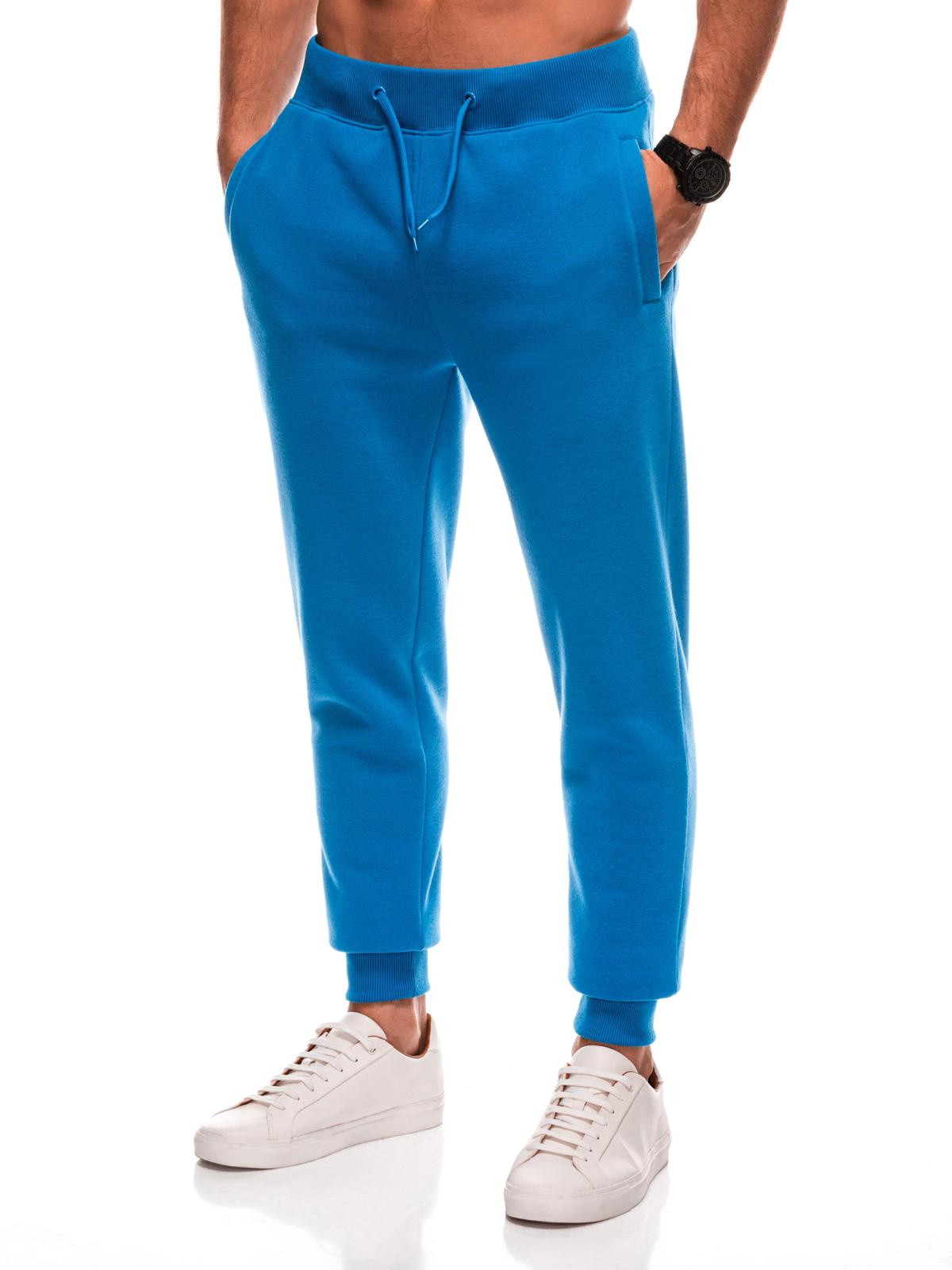Edoti BASIC men's uniform jogger sweatpants - blue