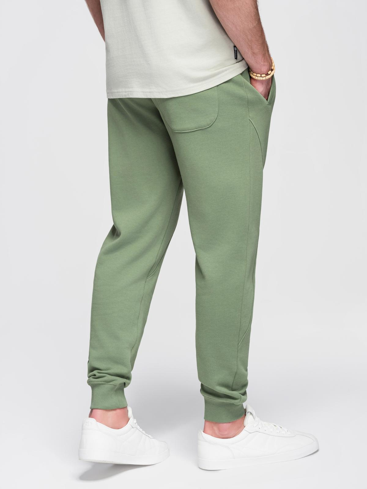 Ombre Men's jogger sweatpants - green