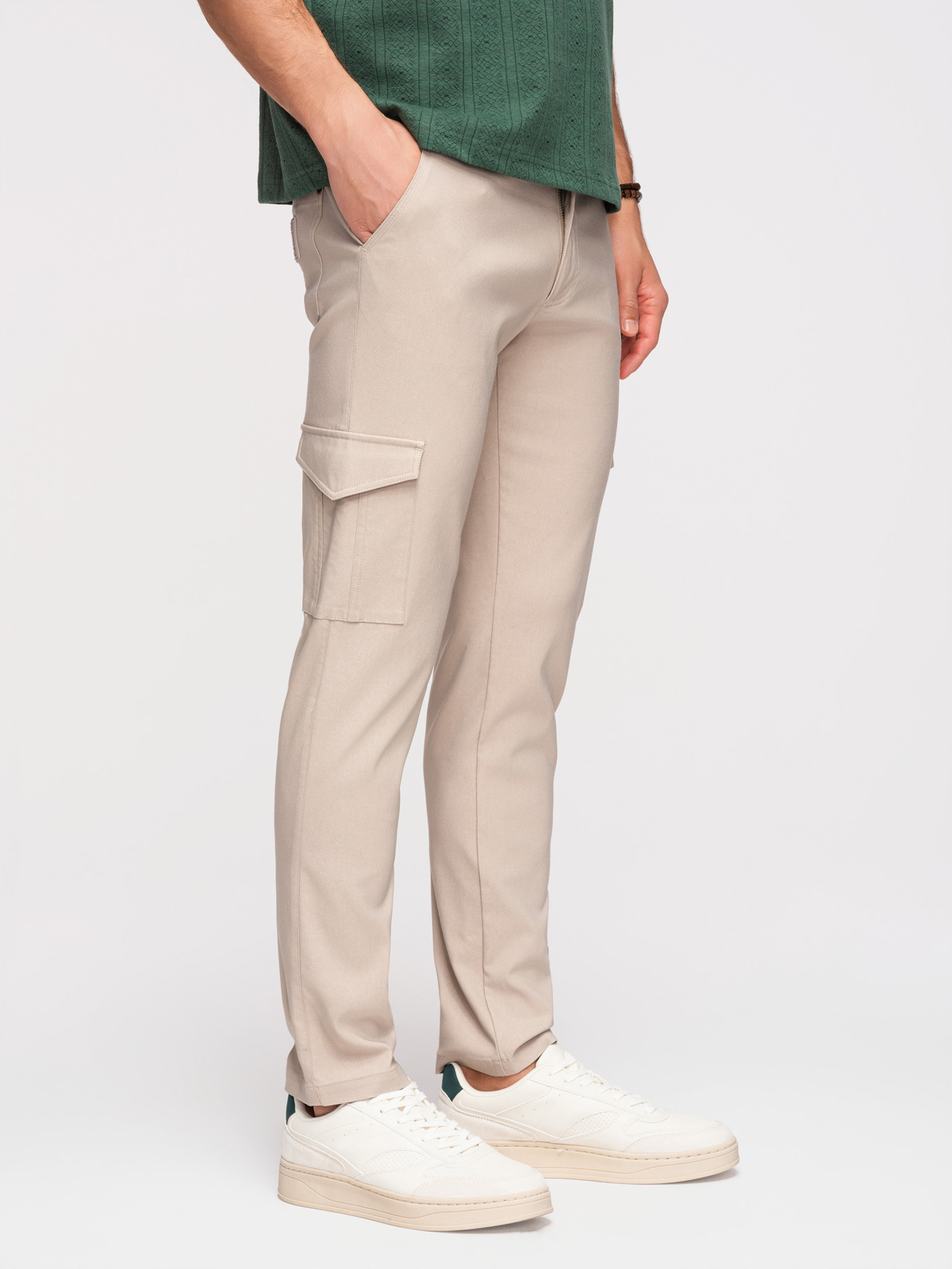 Pánske nohavice Ombre Regular s cargo vreckami