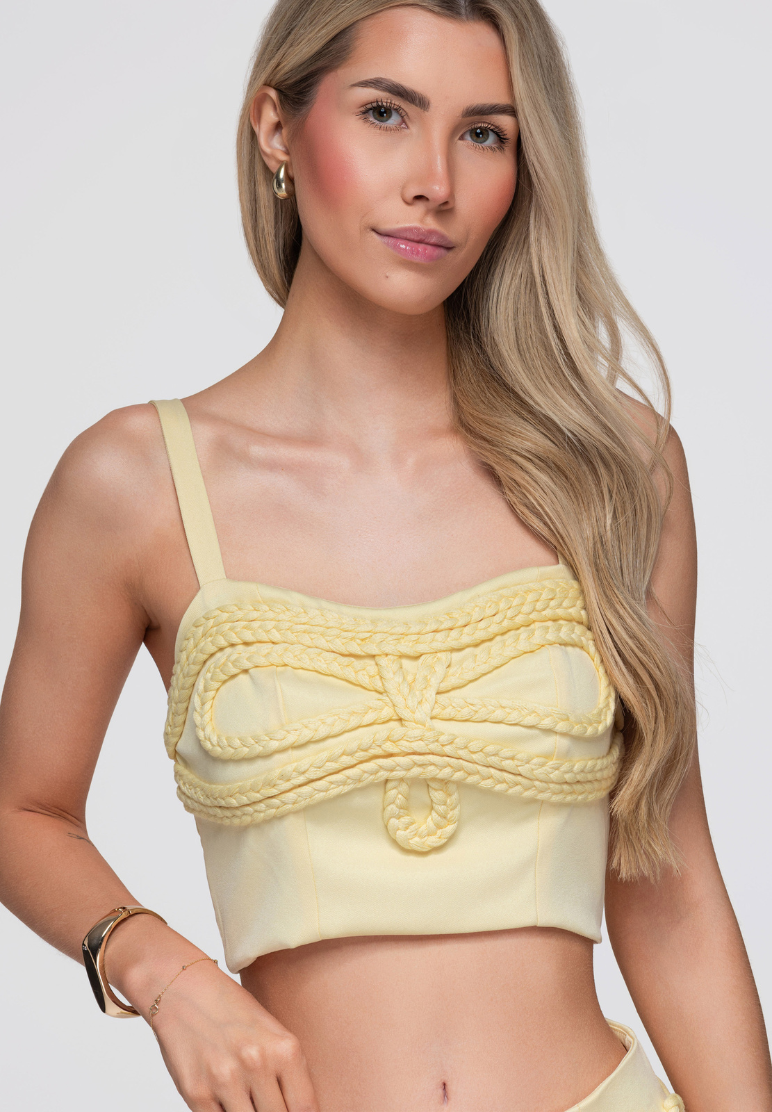 Ženski kratki ombre top