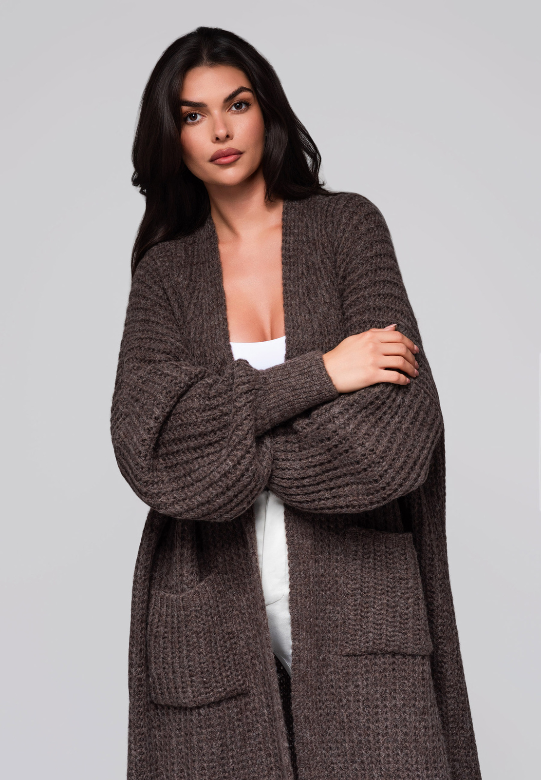 Edoti Women's cardigan LW-SWCD-0104