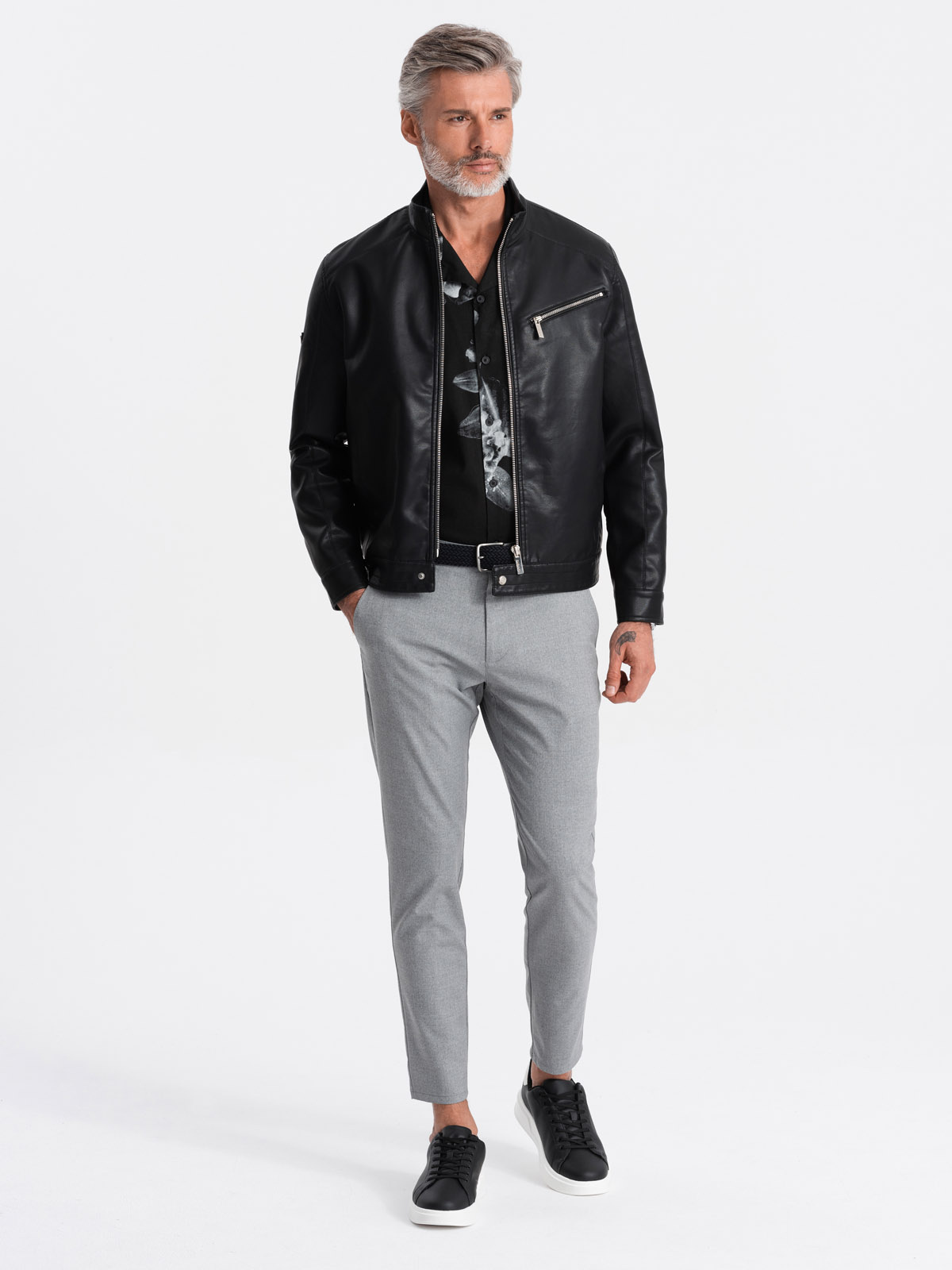 Geaca barbati, Ombre Leather