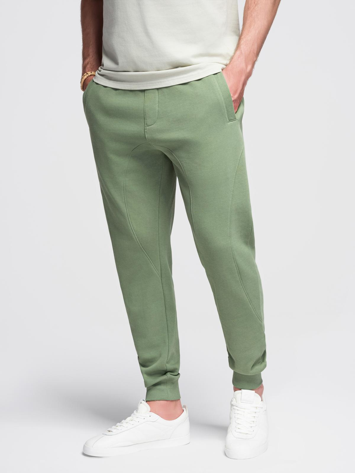 Ombre Men's jogger sweatpants - green
