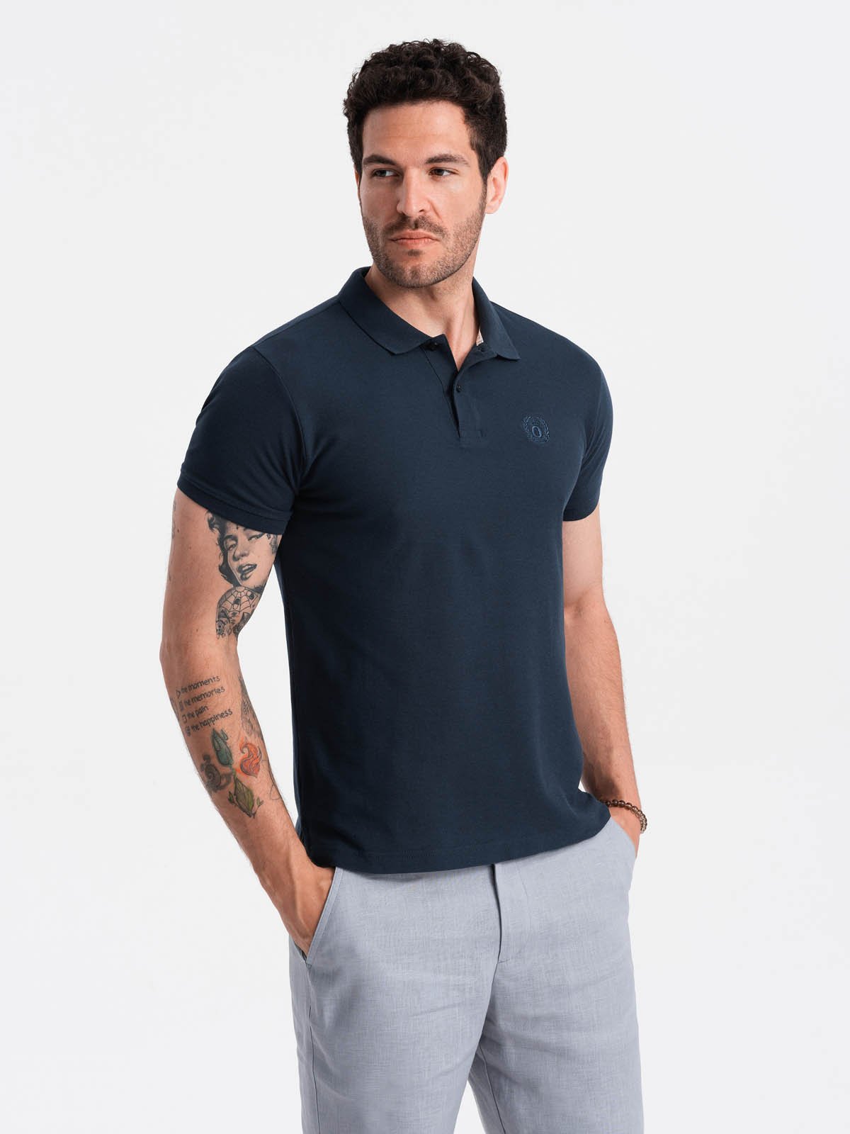 Men's polo shirt Ombre