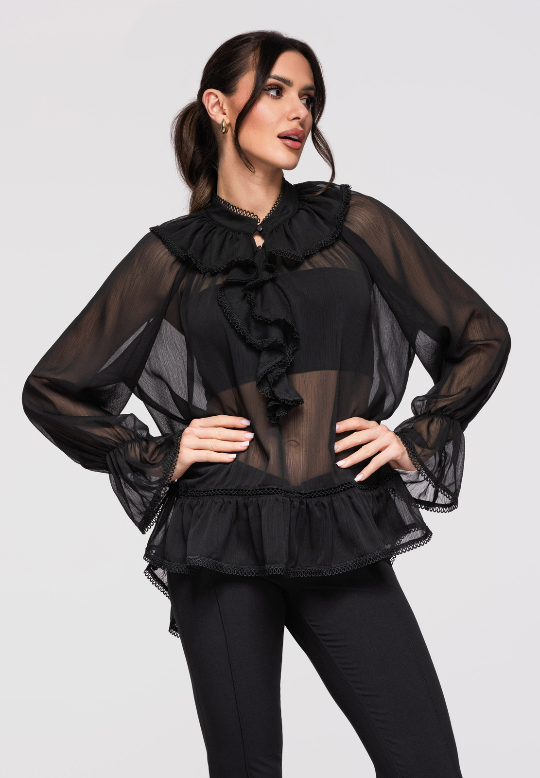 Edoti – elaborată pentru femei bluză pentru femei elegante