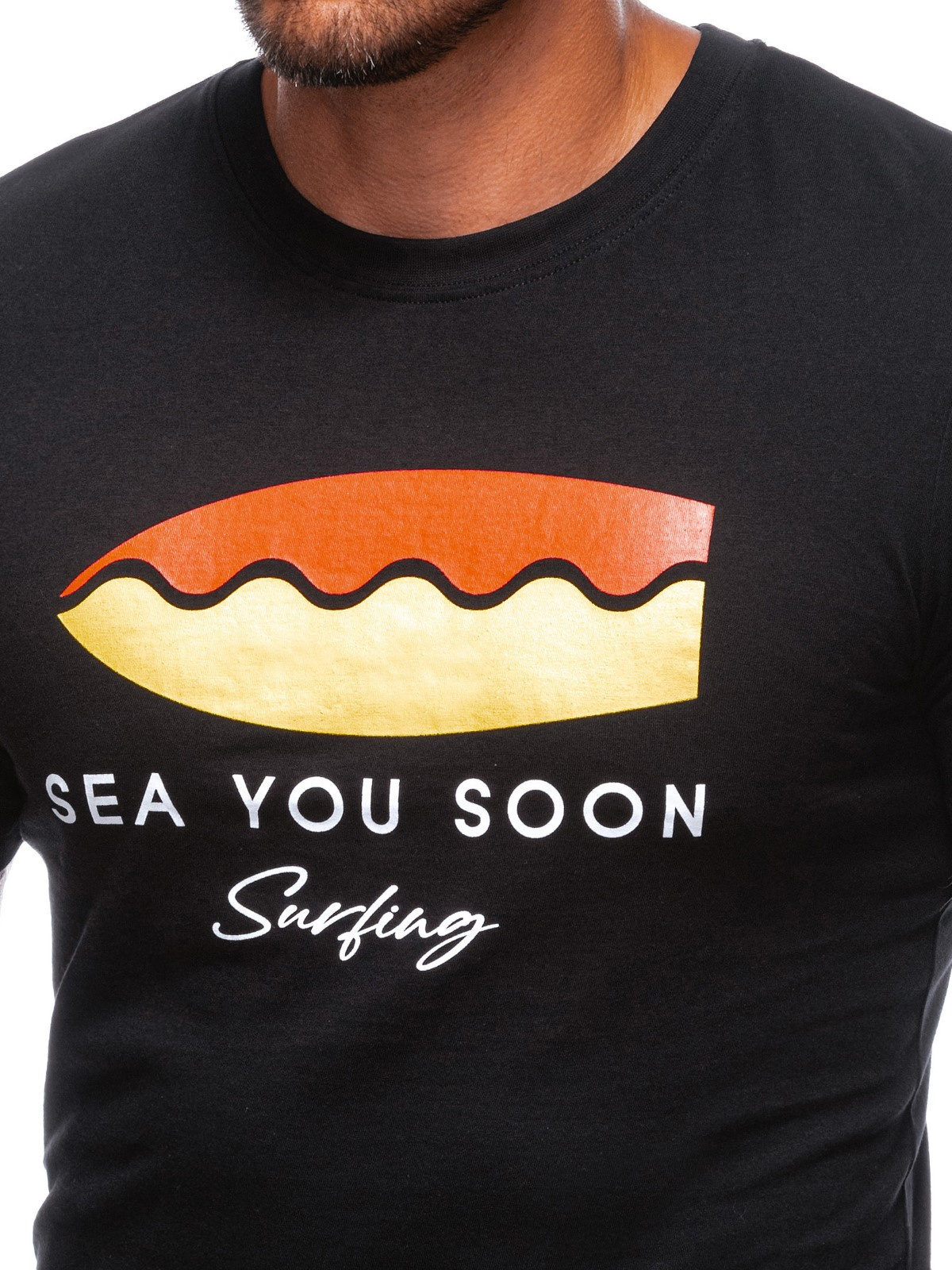 Edoti Men's printed t-shirt