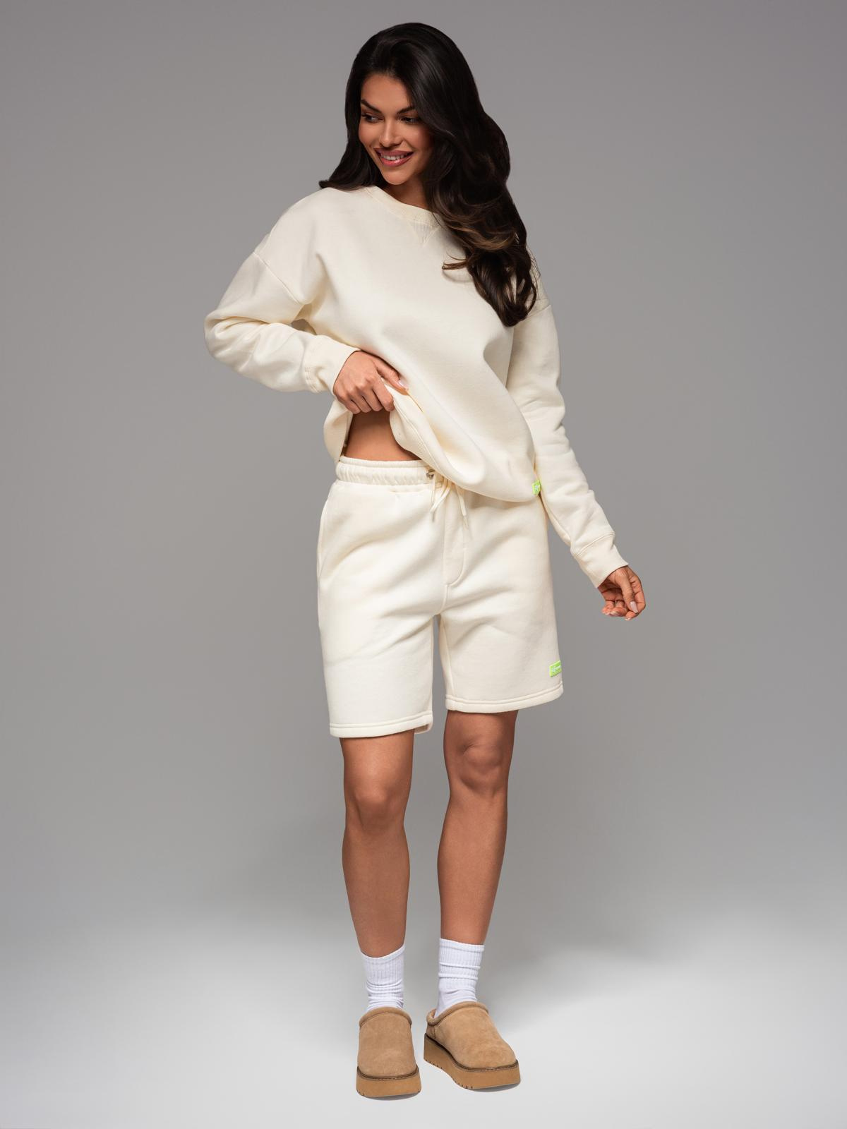 Ombre UNISEX sweatshirt + shorts set for couples