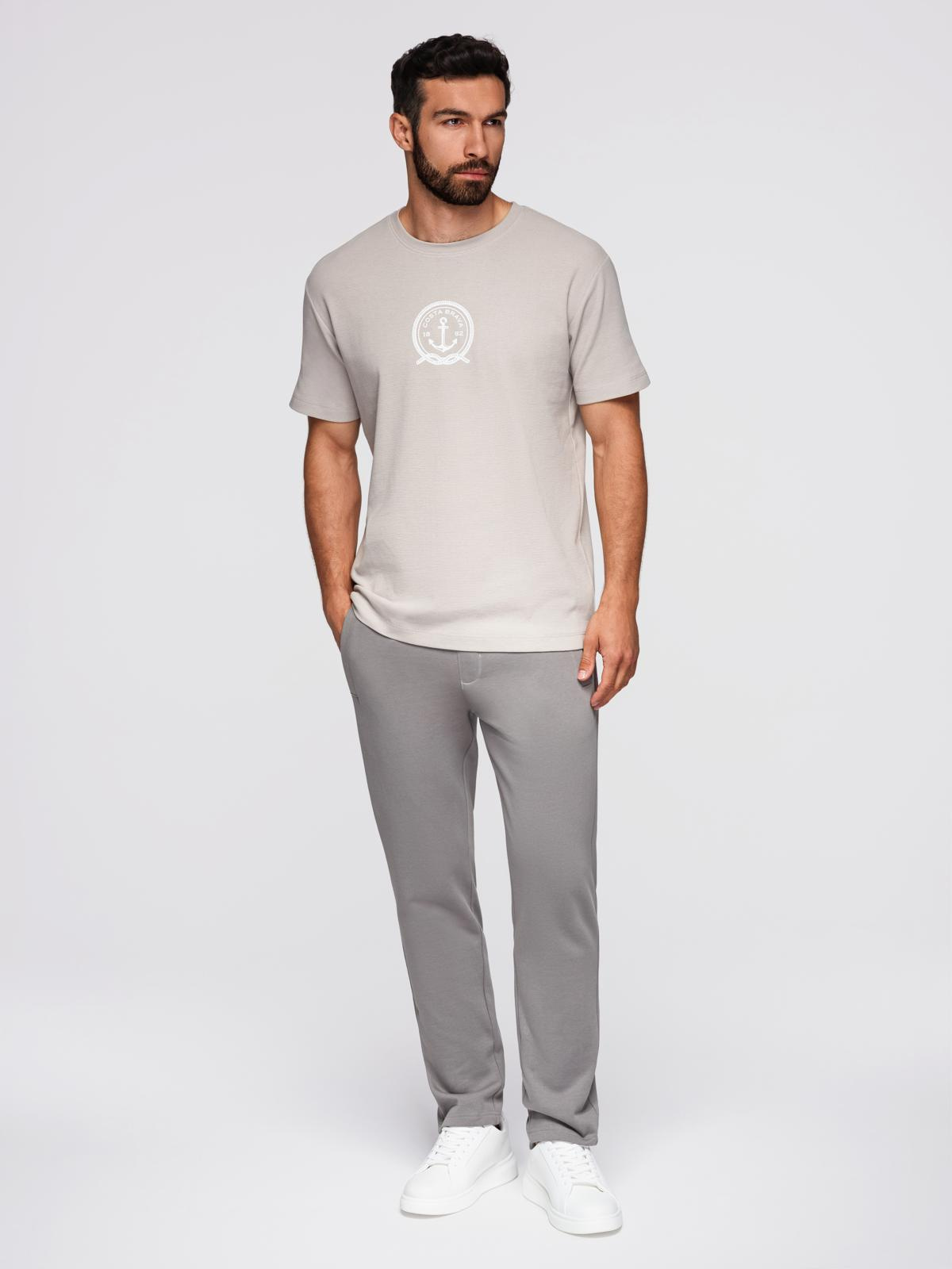 Ombre Men&#039;s sweatpants with unlined leg - gray