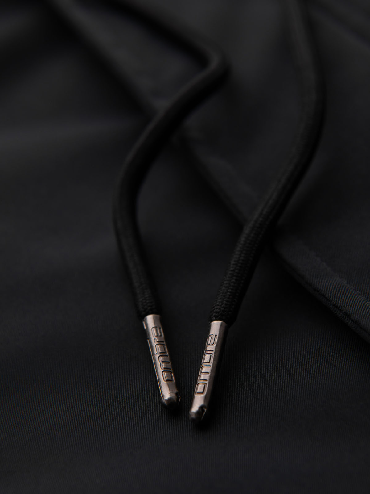 Ombre Classic long men&#039;s parka jacket - black