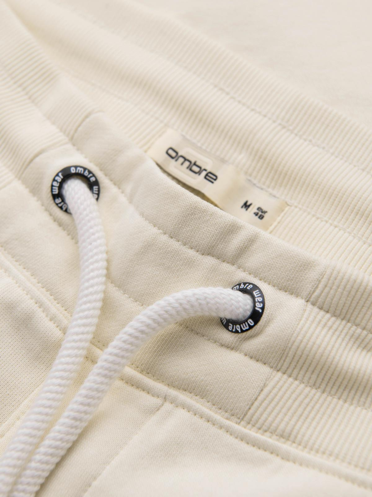 Ombre Men&#039;s jogger sweatpants - cream