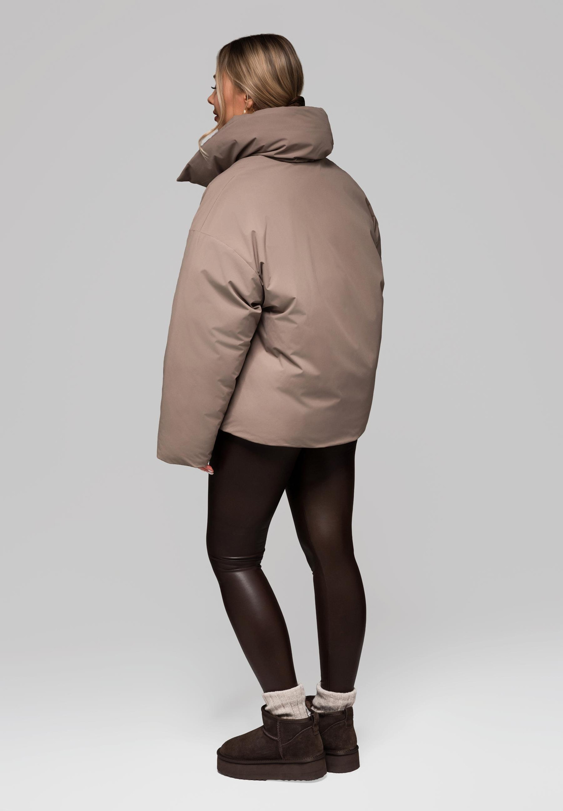 Edoti Women's quilted jacket with stand-up collar OW-JALP-0101 v3