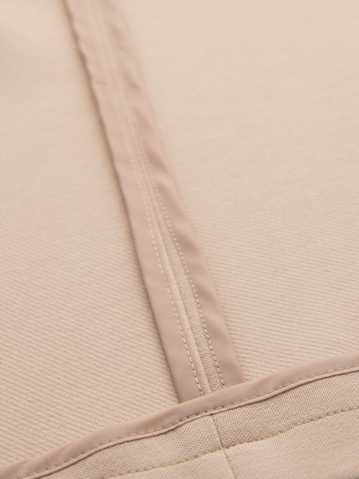 Ombre Men&#039;s SLIM knit jacket with subtle texture - beige