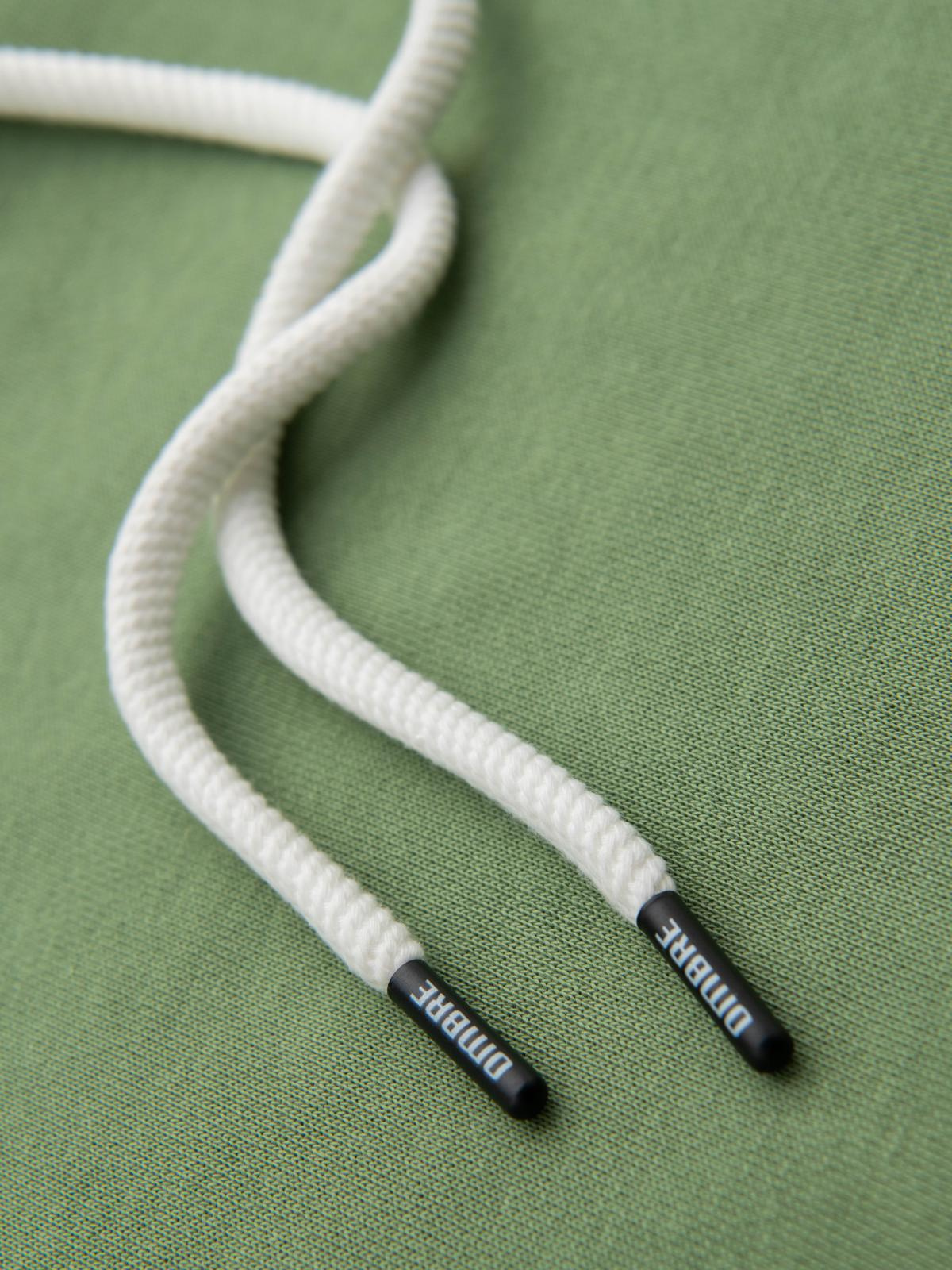 Ombre Men&#039;s kangaroo sweatshirt with hood - green