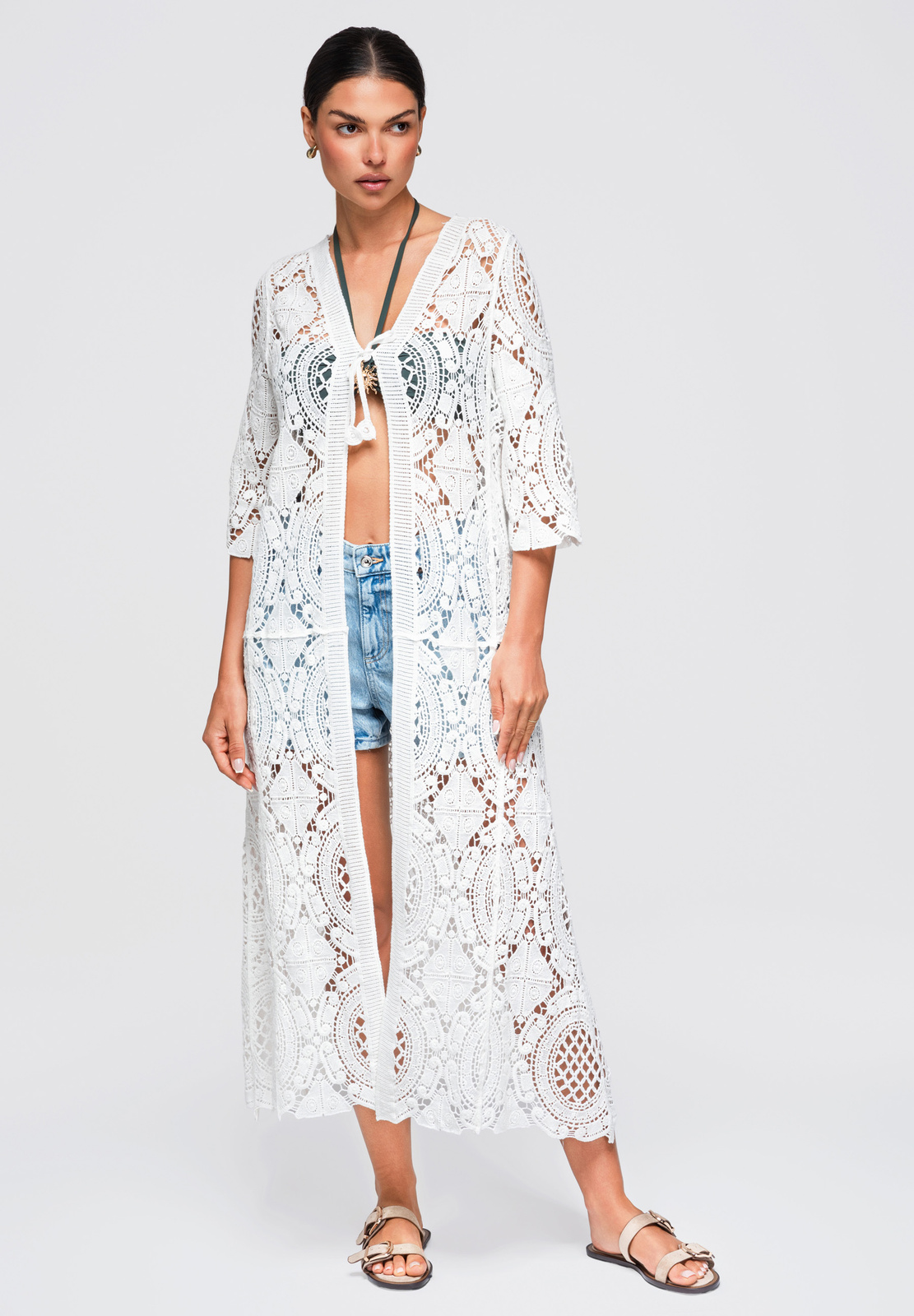 Ženski dugi kimono Ombre
