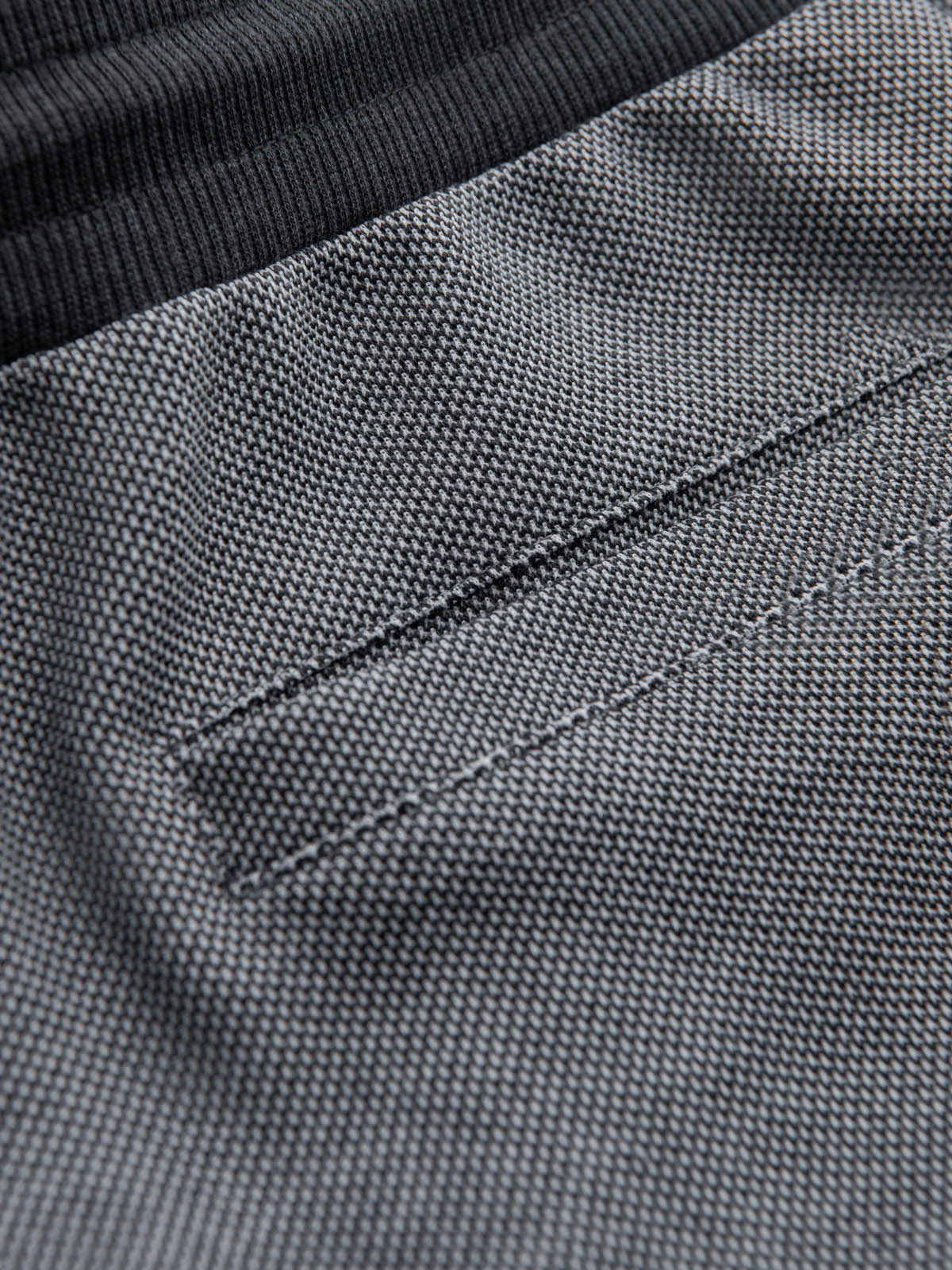 Ombre Men&#039;s structured knit sweatpants - graphite