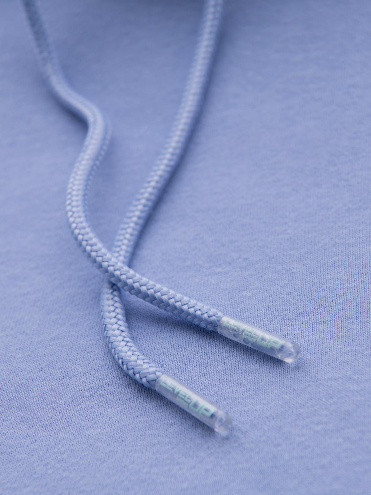 Ombre Unisex sweatshirt with hood and pockets - lavender