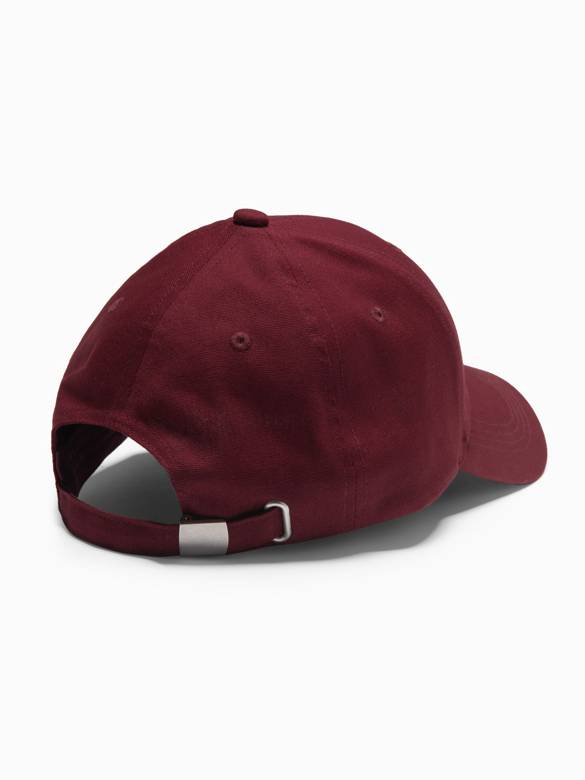 Ombre Men&#039;s baseball cap with logo - maroon