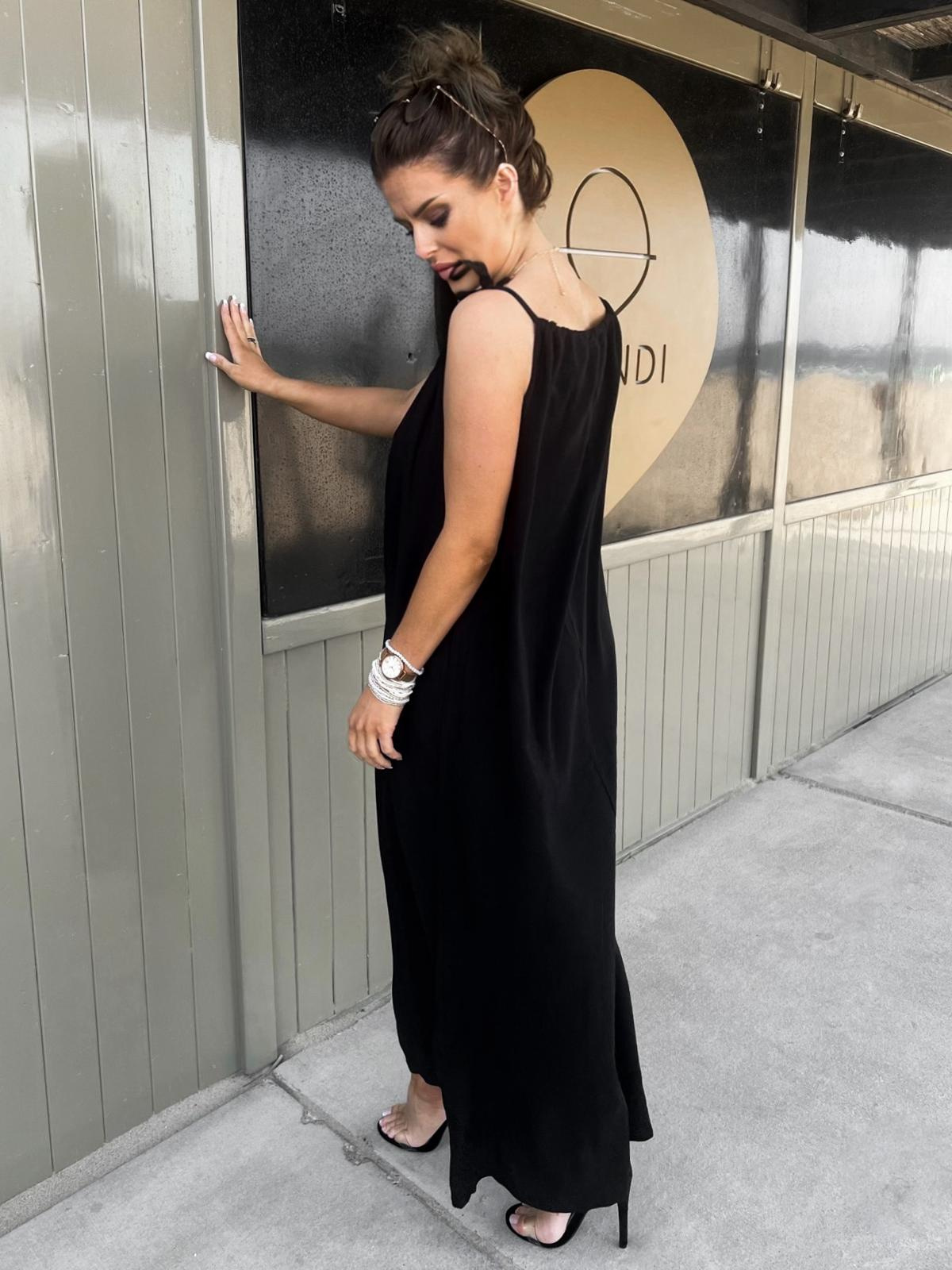 Edoti Linen maxi dress