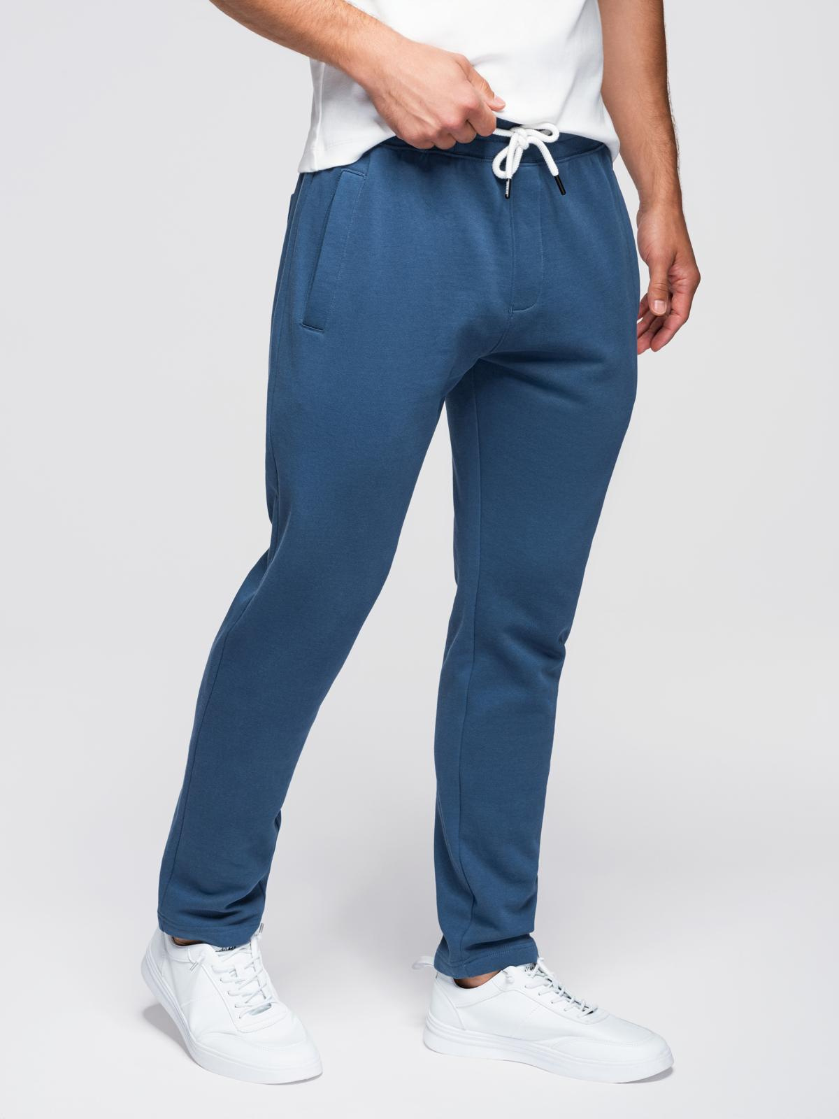 Ombre Men&#039;s sweatpants with unlined leg - dark blue