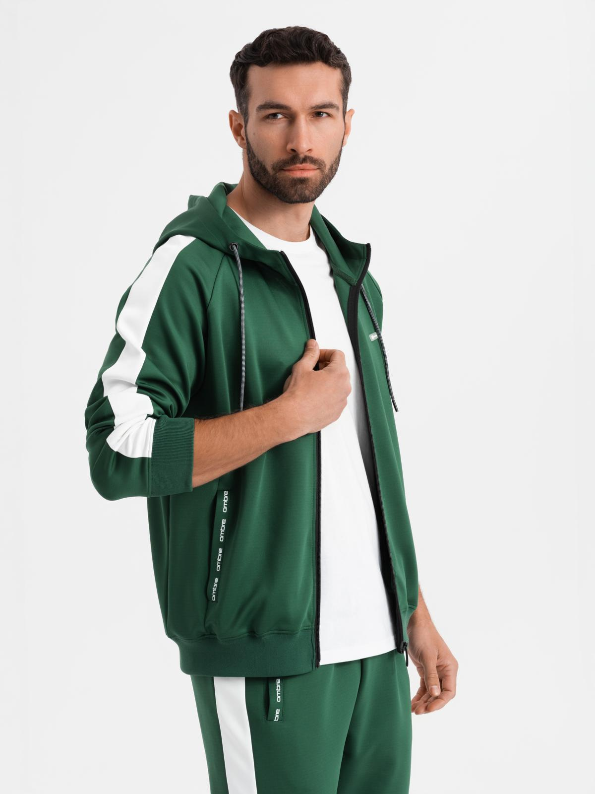 Pánská tepláková souprava Ombre s kapucí