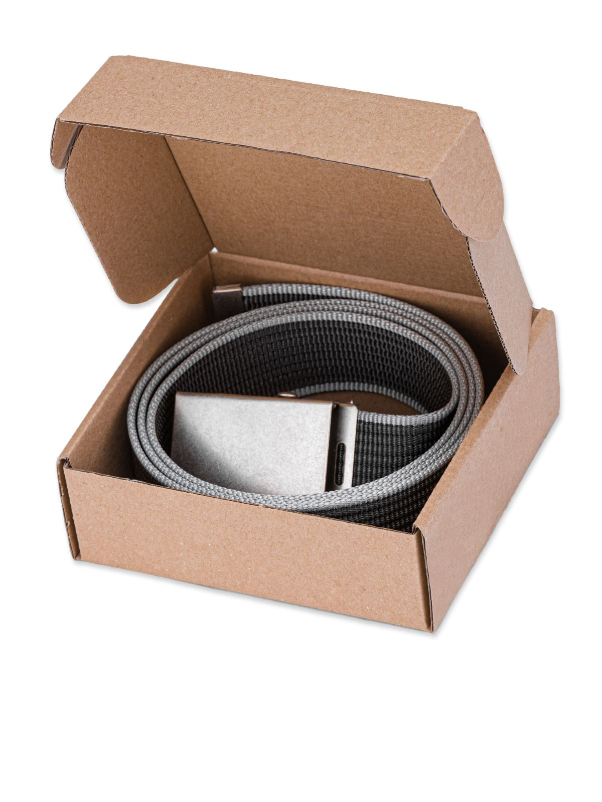 Ombre Men&#039;s two-tone parchment belt