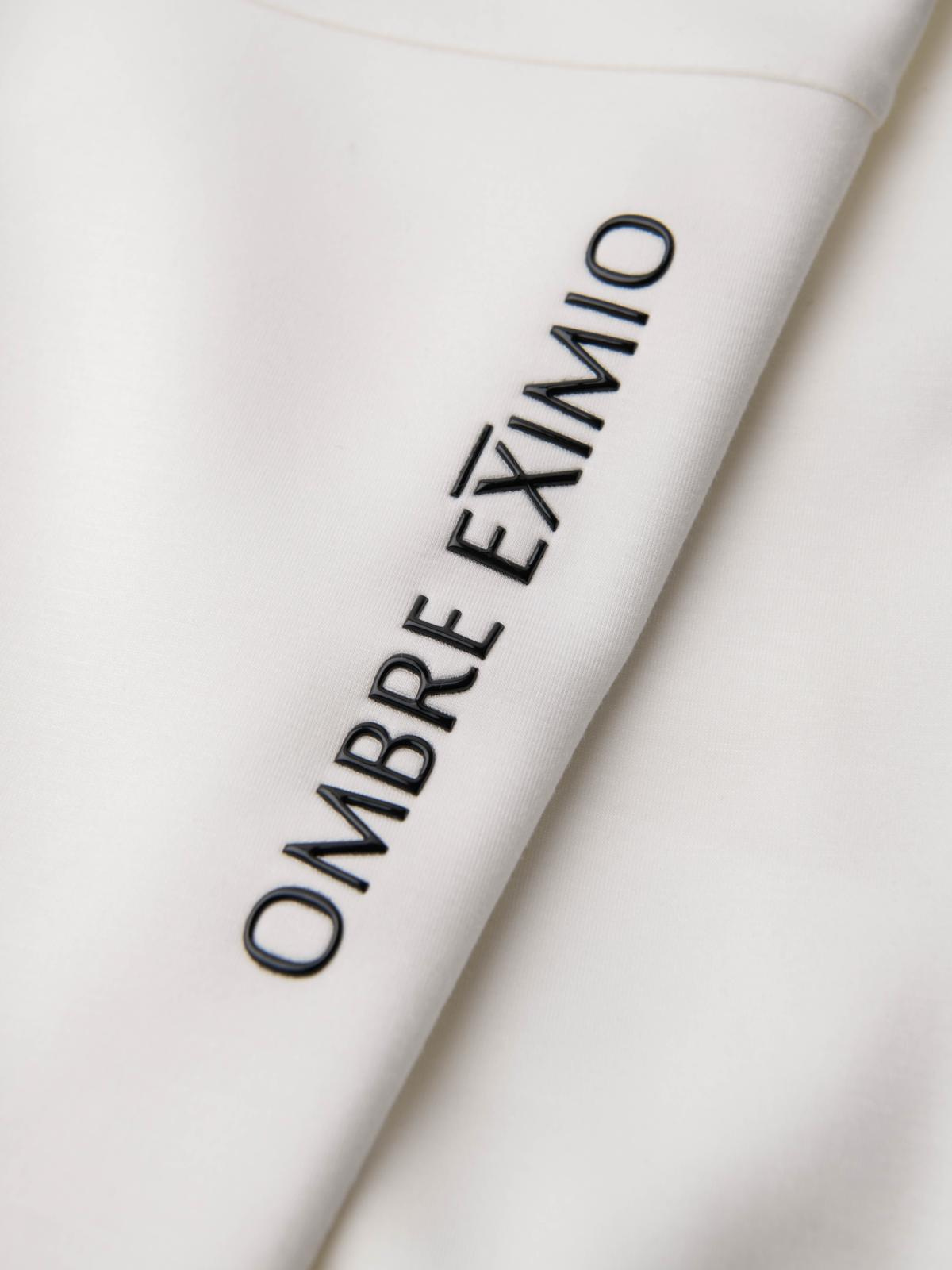 Pantaloni de trening Ombre Eximio pentru bărbați - albi