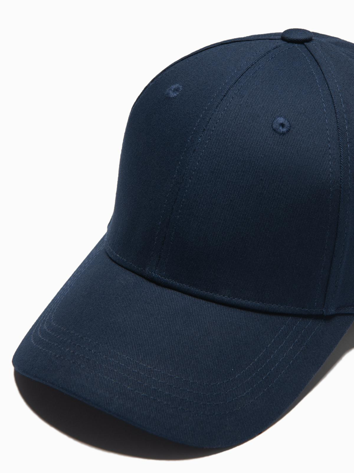 Ombre One-color men&#039;s baseball cap - navy blue