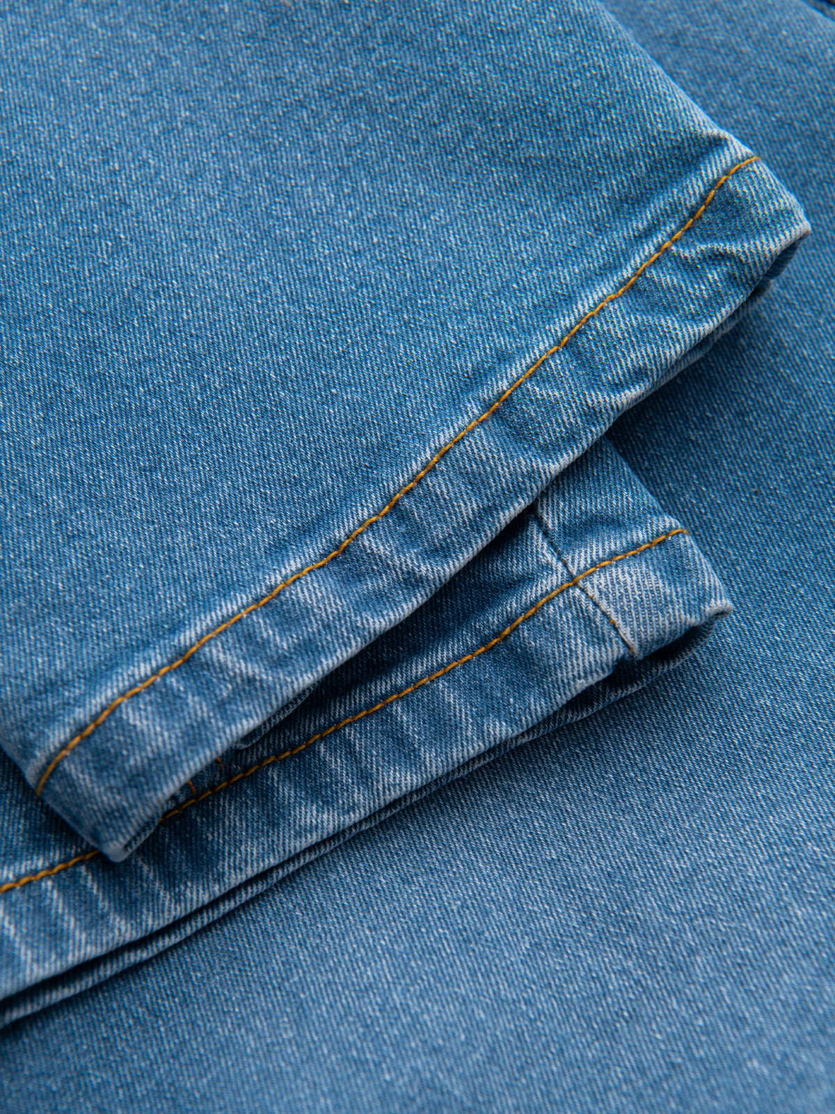 Pánske rifle Ombre Regular Fit modré