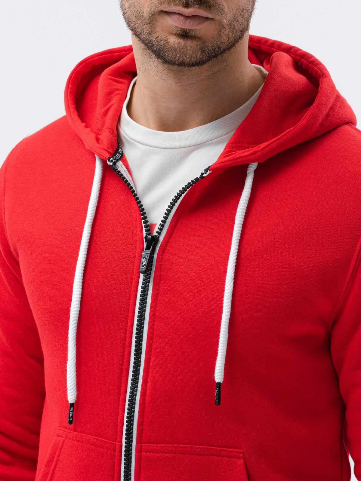 Ombre Men's zip-up sweatshirt