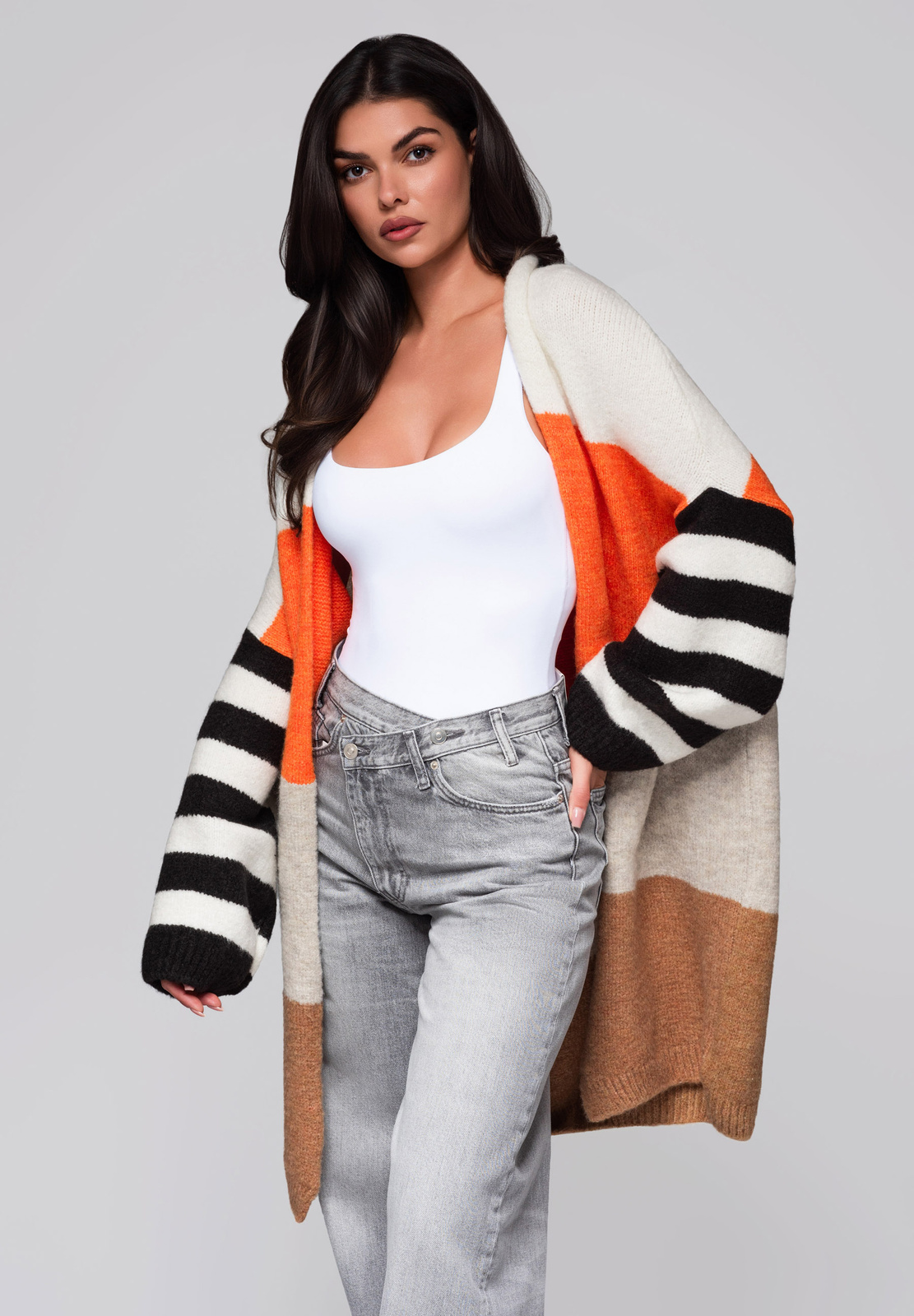 Edoti Women&#039;s cardigan LW-SWCD-0106