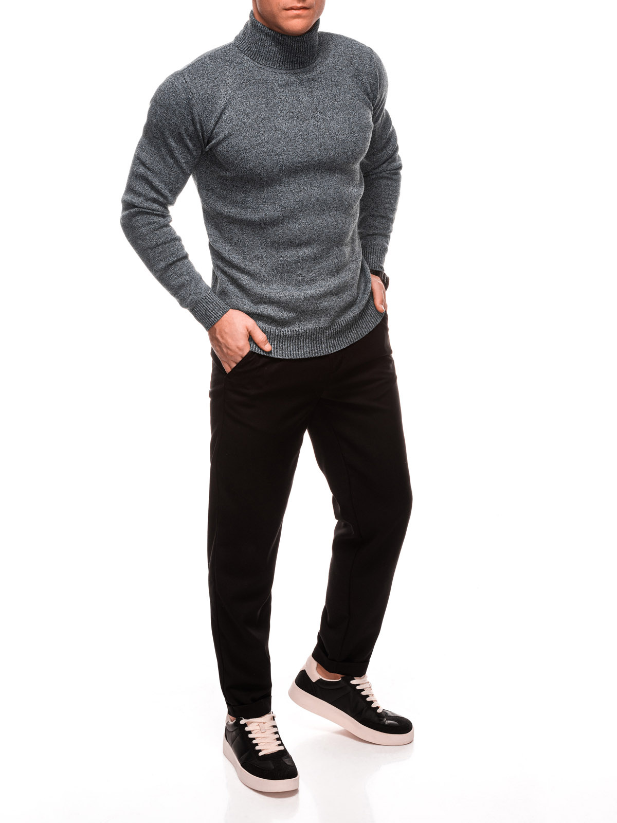 Edoti Men's turtleneck sweater