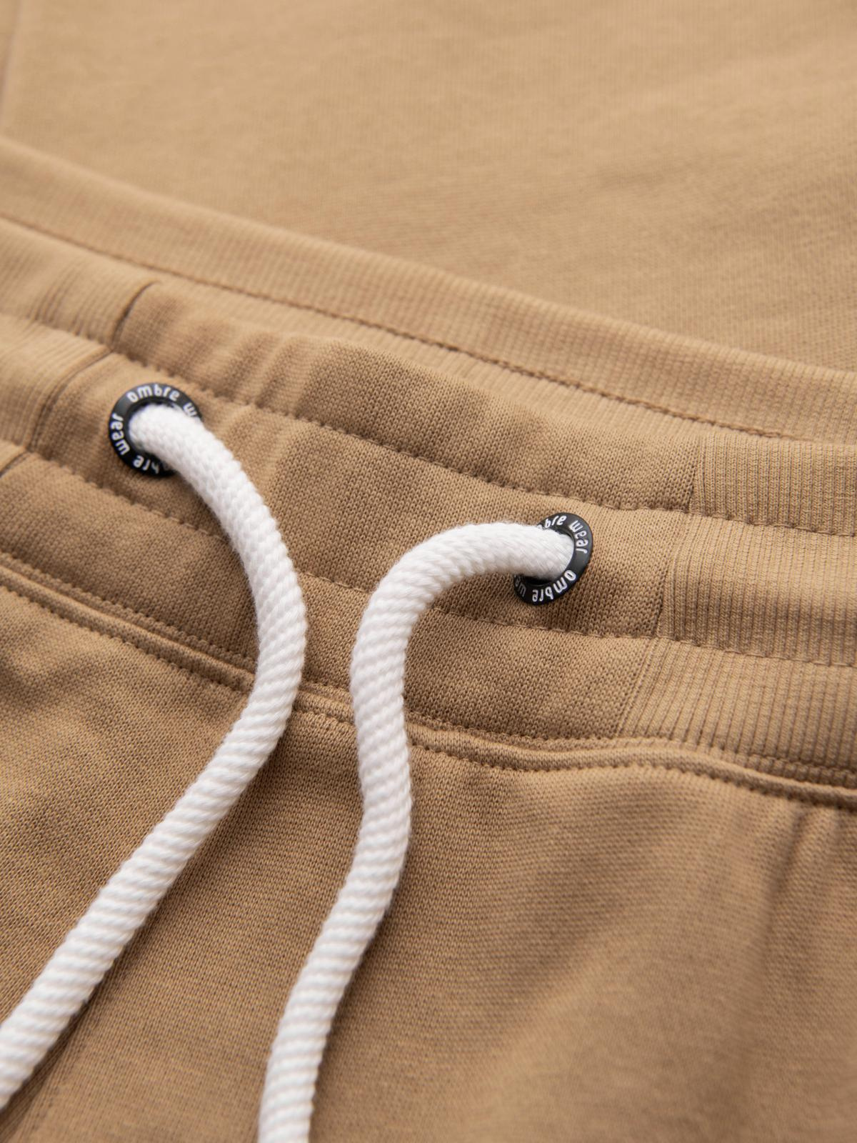 Ombre Men&#039;s sweatpants with unlined leg - brown