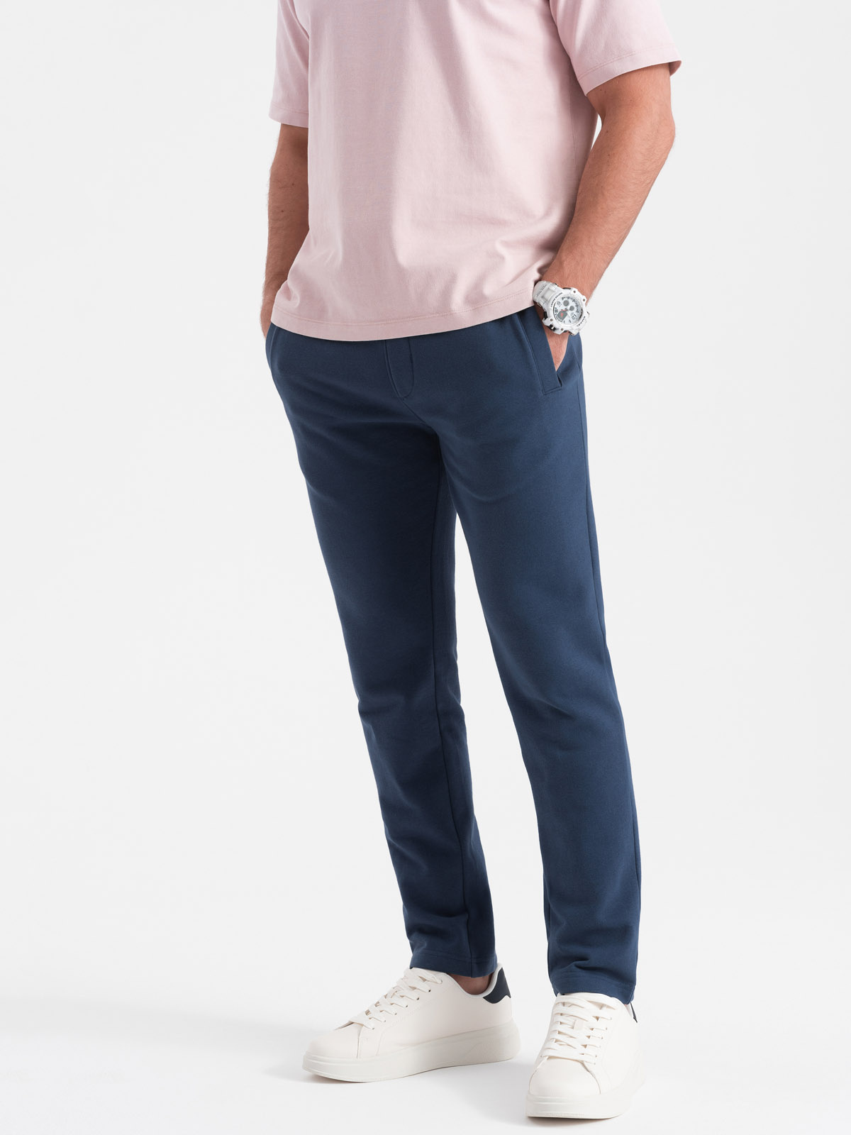 Ombre Men&#039;s sweatpants with unlined leg - dark blue