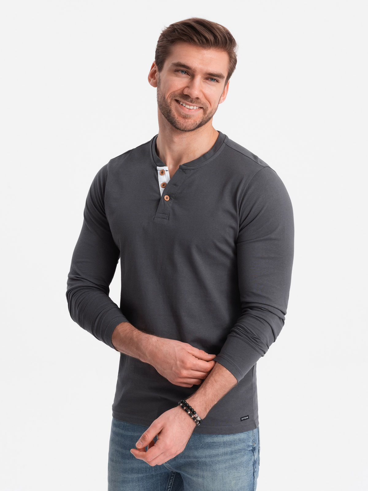 Herren-Poloshirt Ombre