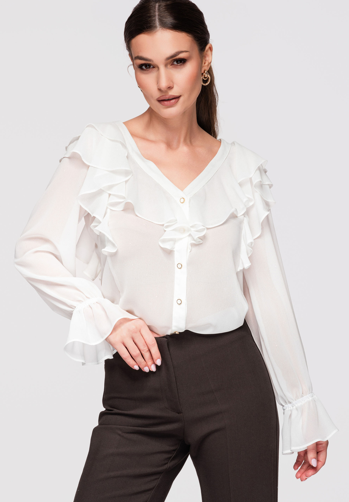 Edoti: originală pentru femei bluză – cu atenție la detalii