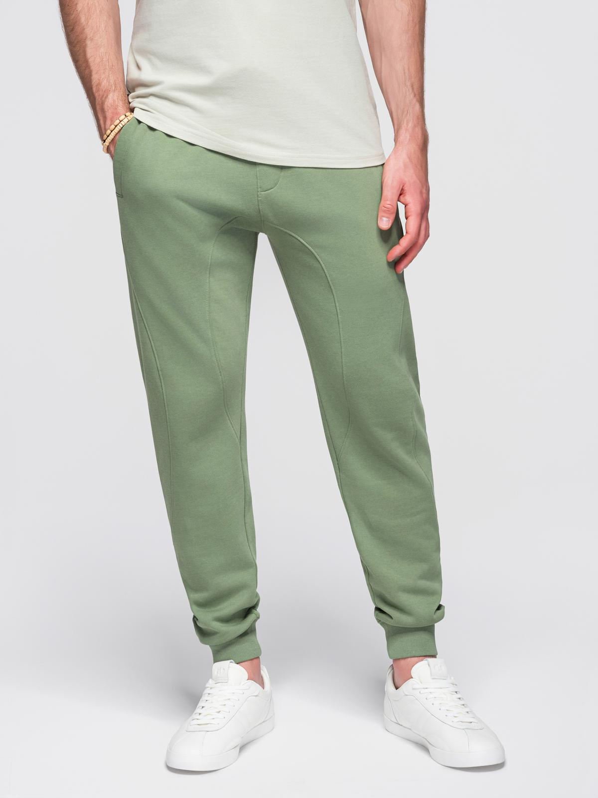 Ombre Men's jogger sweatpants - green